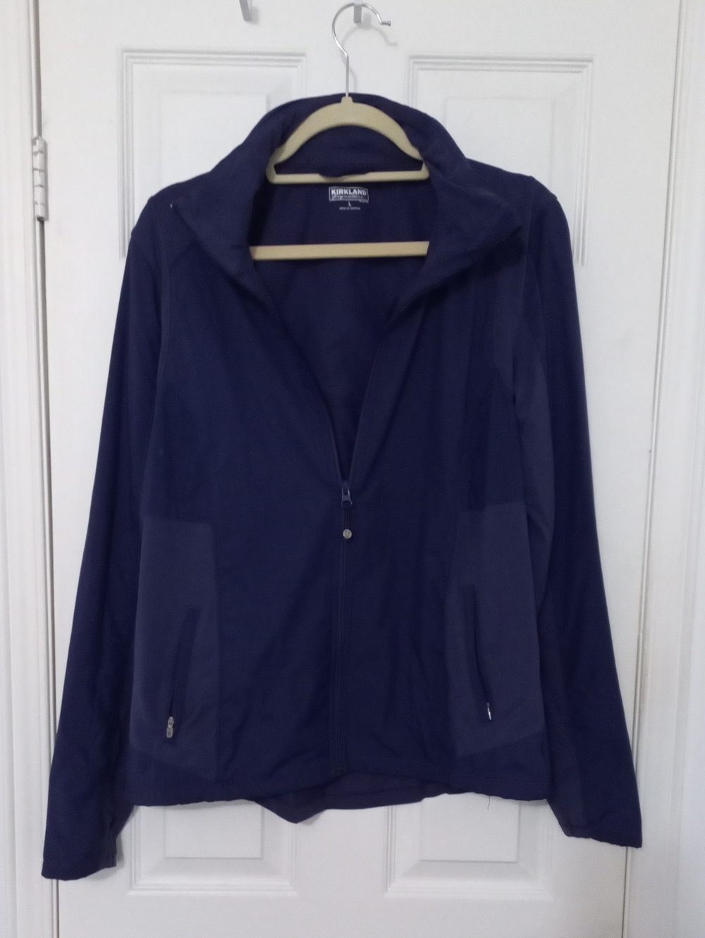 Kirkland Signature Purple Full-Zip Women's Active Jacket With Hidaway Hood